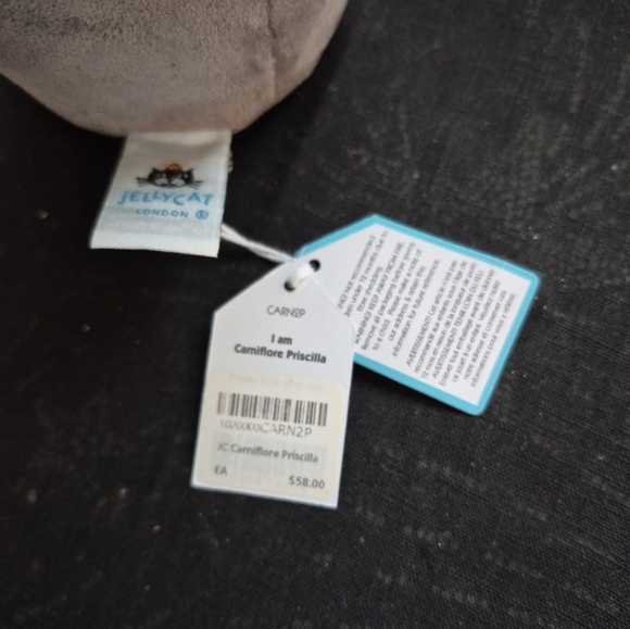 NWT Jellycat Carniflore Priscilla RETIRED Plush Stuffie - Picture 4 of 7